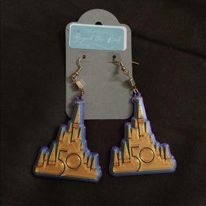 Disney 50th anniversary earrings